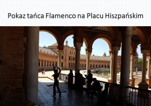 Pokaz tańca Flamenco na Placu Hiszpańskim